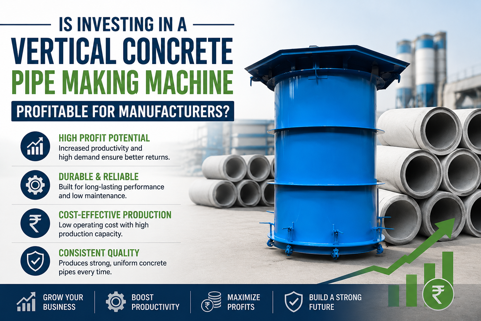Vertical Concrete Pipe Making Machine